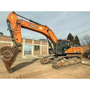 Big Digger Large Doosan DX520LC-9C Dx 500 Crawler Earthmoving <b>Machinery</b> <b>Used</b> Excavator Diesel Engine Hydraulic Low Hours - Product Image 1