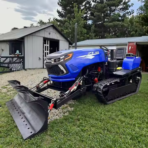 Traktor Crawler China Terkenal 50HP 80HP 100HP untuk Peralatan Pemotong Rumput, Pembajak, dan Pengangkut Ember Amfibi dengan Sistem Pompa - Product Image 1