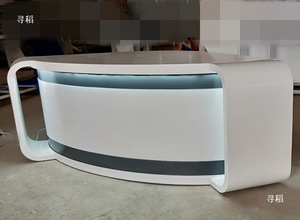 Escritorio de <span class=keywords><strong>noticias</strong></span> con logotipo de pantalla Led Escritorio de estudio personalizable Mesa de transmisión en vivo Estación de radio Mesa de transmisión Estación de TV <span class=keywords><strong>Noticias</strong></span> - Product Image 5