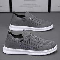 Zapatos Deportivos para Hombre, Diseño Nuevo, Venta al Por Mayor de Fábrica, Transpirables, Planos, Ligeros, Suaves, para Uso Diario y al Aire Libre