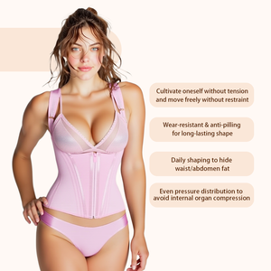<span class=keywords><strong>Corset</strong></span> Gaine Amincissante à Double Compression pour Femmes, Nouveau Modèle, Sculptant et Raffermissant l'Abdomen, Girdles Colombianas - Product Image 5