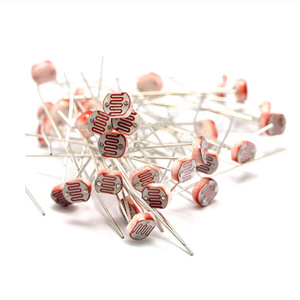 Sensor de Luz Fotoresistente de 5mm GL5506, Componente de Detección de Orificio Pasante - Product Image 1