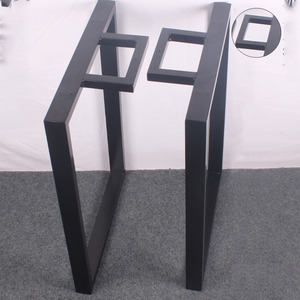 רגל שולחן עבודה מעובה כנס רגל שולחן עבודה רגל מעמד צלחת גדולה מסגרת נייר אפייה מתכת לכה ברזל שולחן - Product Image 6