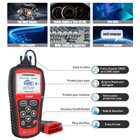Escáner de Diagnóstico OBDII/EOBD Portátil KONNWEI de Fábrica Directa, Fácil de Usar, Lector de Códigos OBDII para Automóviles KW808