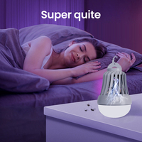 Lampe anti-moustiques portable à LED pour intérieur/extérieur à semi-conducteurs pour une lutte antiparasitaire efficace