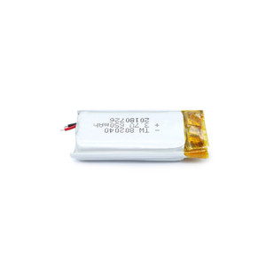 Venta caliente lipo de litio de polímero de li ion TW802040 650mah pequeña batería recargable 3,7 v para auriculares - Product Image 2