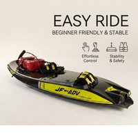 Nouveau modèle 2026 – Planche de surf à essence JETFLY JF-ADV 110CC 10.25KW 8000RPM 62KM/H en fibre de carbone avec EFI