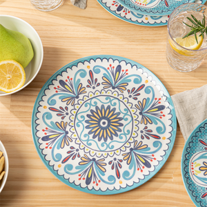 China Restaurant Medallion <b>Dinnerware</b> Set Stylish Melamine Tableware Collection - Product Image 4