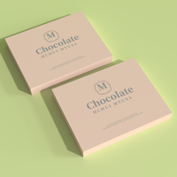 Haute Qualité De Luxe 12 Diviseur Trou Chocolat Boîte Rigide Cadeaux Couvercle et Boîte De Base pour Biscuits Bonbons Emballage Cadeaux Boîte