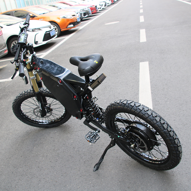 Factory Stock 72V Lithium Battery Steel Frame Electric Multipurpose Bike Fastest Bomber 5000W Enduro Ebike