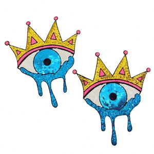 Patch brodé thermocollant à sequins de divers types pour T-shirts et sweats à capuche - Product Image 4