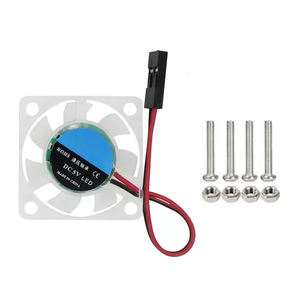 حوض حراري لمروحة التبريد الأصلية <span class=keywords><strong>Pi</strong></span> 3B/4B ، مروحة تبريد ، حوض حراري بمروحة DC5V للسكن - Product Image 4