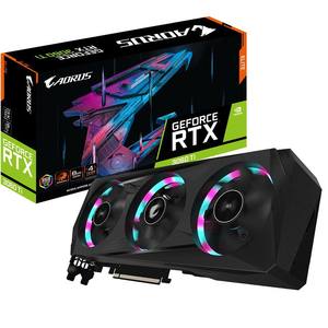 การ์ดจอ AORUS GeForce RTX <span class=keywords><strong>3060</strong></span> <span class=keywords><strong>Ti</strong></span> ELITE8G <span class=keywords><strong>LHR</strong></span> สำหรับเวิร์คสเตชั่นขนาดเล็ก รุ่น Small Carving Jijia พร้อมหน่วยความจำ GDDR6 และพัดลมระบายความร้อน ใหม่ - Product Image 1