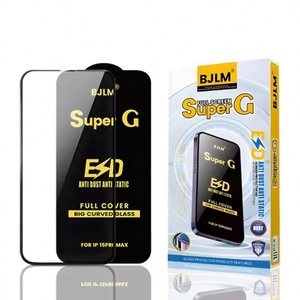 Pour Redmi Note 13 Pro Super <span class=keywords><strong>G</strong></span> ESD ESD antistatique couverture complète grand protecteur d'écran en verre trempé incurvé pour Samsung A55 A54 A15 - Product Image 6
