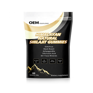 Gomitas de Shilajit de Oro Puro OEM, Plazo de Entrega Rápido, Aceptación de Pedidos Flexibles, Control Total de Producción para Clientes que Buscan las Últimas Tendencias - Product Image 1