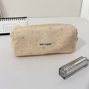 Factory Wholesale Multi-Function Large Capacity Portable Corduroy Storage <b>Makeup</b> Bag With Zipper - Product Image 6
