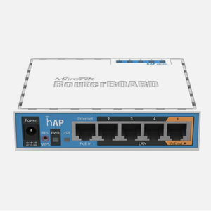 RB951Ui-2HnD Mikrotik Enterprise Router <b>Access</b> <b>Point</b> 5 Ethernet Ports Dual-Band 2.4G/5G 2167Mbps PoE WEP Support WiFi QoS - Product Image 2