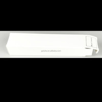 Nouveau FlyerSpeed - Badge de calandre de voiture universel à LED - 12V - Autocollant lumineux - Logo personnalisé - Matériau PMMA - Couleur noir/blanc