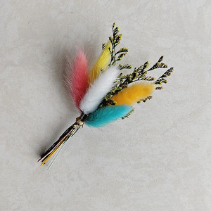 Vente en gros de cadeau de décoration intérieure fait à la main, mini <span class=keywords><strong>bouquet</strong></span> de fleurs séchées éternelles pour Thanksgiving et la fête des mères - Product Image 6