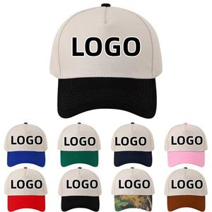 Sublimation Hat;Custom Logo Classic Sports Baseball <b>Cap</b> 5 Panel Hat <b>Plain</b> Foam Trucker Hats for Man - Product Image 3