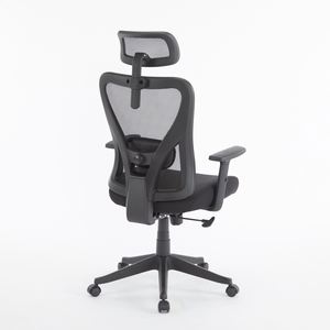 Chaise de bureau ergonomique à dossier en maille, design moderne et abordable, avec dossier haut et soutien lombaire, chaise de bureau confortable - Product Image 3