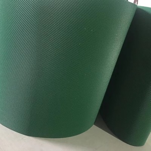 Corrugated <b>Paper</b> Line Diamond <b>Pattern</b> PVC Belt, Green Electronic Logistics Industry Conveyor Belt - Product Image 2