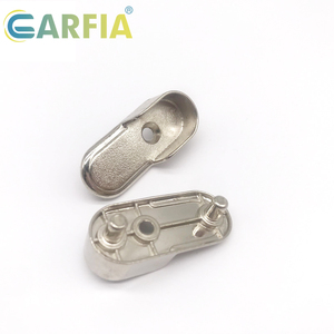 Soportes Resistentes para Barra de Armario con Acabado en Níquel de 16 mm, Soporte para Armario <span class=keywords><strong>Garfia</strong></span> YT004 - Product Image 3