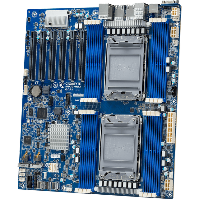 Gigabyte Md72-Hb2 Dual Intel Xeon Scalable E-Atx Server Motherboard Ddr4 10GbE Pcie Gen4