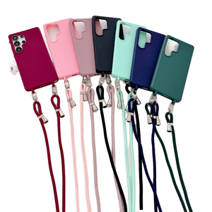 Étui de téléphone portable de luxe en TPU avec cordon tour de cou pour S25 S24 S23 <span class=keywords><strong>S22</strong></span> S21 Plus <span class=keywords><strong>Ultra</strong></span> - Product Image 1