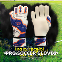 Gants de football professionnels SENX 4 mm extensibles antidérapants avec fermeture auto-agrippante en PU/Latex unisexes pour gardiens de but en extérieur