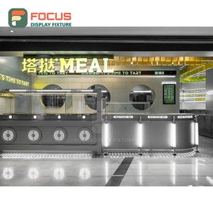 Durable Coffee Merchandise Display Rack Matte Wood Finish Coffee Syrup Display Bagged Coffee Display Rack - Product Image 2