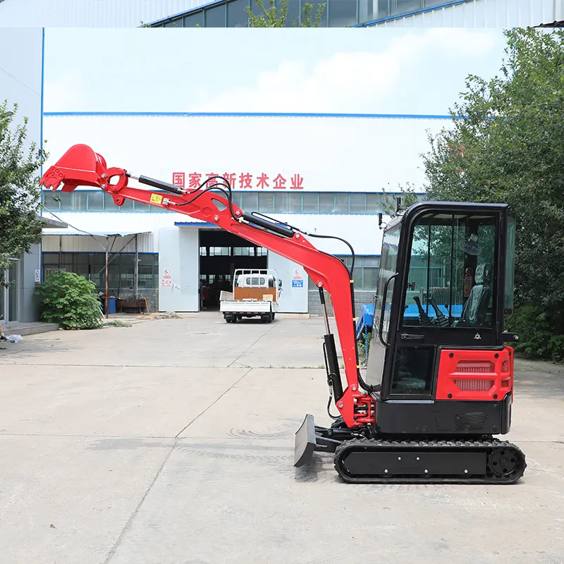 Crawler Excavator pengiriman gratis dari pabrik Cina 2ton dengan kabin