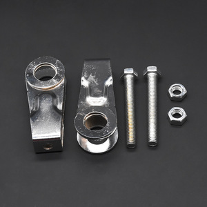 Ajusteur de chaîne de roue arrière de moto en acier, pièce de rechange pour Wuyang Suzuki GS125 Dayang DY100 - Product Image 2