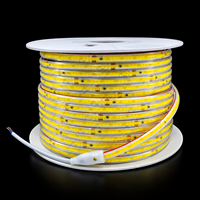 Bande LED COB 3000K 4000K 6000K 220V 240 LED, découpable, flexible, extérieure, IP65, pour décoration de placard et sapin de Noël