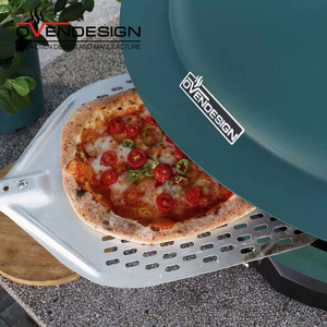 Horno de Pizza de Acero Inoxidable de 19 Pulgadas para Exteriores, a Gas, de Instalación Independiente, Color Verde, para Uso Doméstico - Product Image 4
