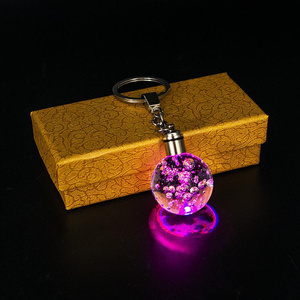Porte-clés LED Lumineux en Forme de Boule de Cristal – Pendentif Ballon de Basket, Football, Golf – Breloque à Suspendre <span class=keywords><strong>pour</strong></span> Sac, Cadeau <span class=keywords><strong>pour</strong></span> Enfants et Amateurs de Sport - Product Image 2