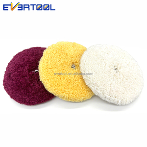 EVERTOOL Customizable 9/10 Inch Double-Sided Wool Pad OEM Supported | Car Body &amp; <strong>Marble</strong> <strong>Polishing</strong>, Buffing Pad - Product Image 6