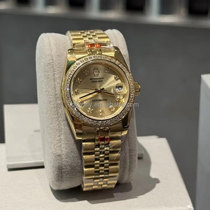 Orologio di Lusso Personalizzato con Diamanti Moissanite, <span class=keywords><strong>Acciaio</strong></span> Inossidabile 316, 31mm, Movimento Meccanico Automatico - Product Image 4