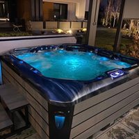 Sunrans - Free Standing Hydro Whirlpool Massage Bathtub