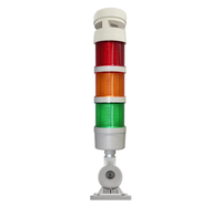 Feux de signalisation de sécurité pour machines-outils avec avertisseur sonore supérieur 110 dB, version musicale M4-music – Choisissez le contenu vocal dont vous avez besoin