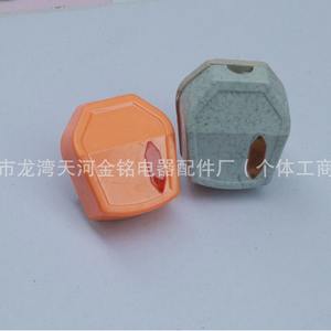 Adaptateur de voyage Jinming 1363BS 105 KM103, prise universelle AC, blanc grisâtre, orange, matériau ABS, pour le commerce extérieur - Product Image 4