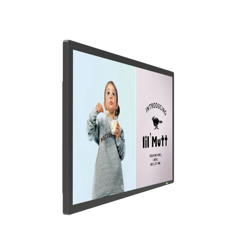 Настенный рекламный плеер Ad Player сетевой Wi-Fi видео HD ЖК-дисплей Видео Медиа экран цифровой вывески плеер