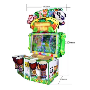Nuova attrezzatura per l'intrattenimento parco divertimenti per bambini batterista Arcade Beat Drum macchina per videogiochi
