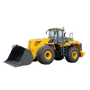 LIUGONG Top Brand 12 ton Mini CLG8128H Mining Heavy duty Wheel Loader with Rock bucket for quarry