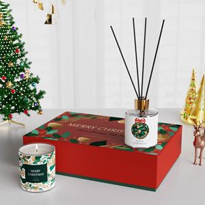 Juego personalizado <span class=keywords><strong>de</strong></span> portavelas <span class=keywords><strong>de</strong></span> vidrio <span class=keywords><strong>de</strong></span> lujo, embalaje <span class=keywords><strong>de</strong></span> Año Nuevo <span class=keywords><strong>de</strong></span> Navidad, botella difusora <span class=keywords><strong>de</strong></span> caña, tarro <span class=keywords><strong>de</strong></span> vela <span class=keywords><strong>de</strong></span> vidrio con caja <span class=keywords><strong>de</strong></span> regalo - Product Image 3