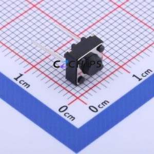 K2-1104DZ-A4SW-04 Tactile Switch Through hole Component (THT),6x6mm Switch 2.5N Through Hole 6mm 6mm - Product Image 1