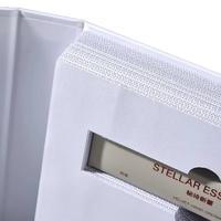 Boîte cadeau cosmétique en forme de livre à couvercle rabattable |   Emballage haut de gamme en carton avec impression UV personnalisée et gaufrage, doublure en mousse