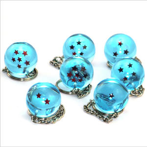 Anime Goku <span class=keywords><strong>Dragon</strong></span> <span class=keywords><strong>Ball</strong></span> llavero 3D 1-7 estrellas <span class=keywords><strong>Cosplay</strong></span> bola de cristal llavero colección juguete para regalo - Product Image 5