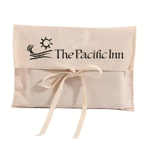 Customized Eco Friendly <b>White</b> Beige Canvas <b>Envelope</b> Dust Pouch Gift Packing Cotton Flap Dust <b>Envelope</b> Bag - Product Image 1