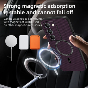 Funda <span class=keywords><strong>de</strong></span> Teléfono con Textura Mate para Infinix Spark 50, Itel S26, S25 Ultra 5G, Hot 60, 60i, 50i, 40i Pro 4G, con Carga Inalámbrica Magnética - Product Image 3